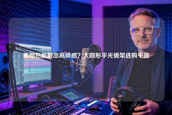素颜也能戴出高级感？大圆形平光镜架选购干货