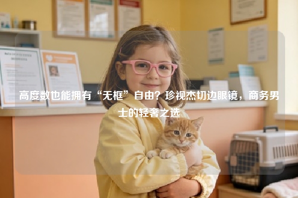 高度数也能拥有“无框”自由？珍视杰切边眼镜，商务男士的轻奢之选