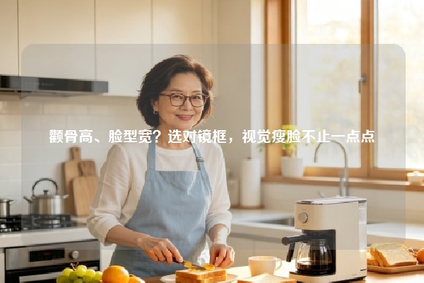 颧骨高、脸型宽？选对镜框，视觉瘦脸不止一点点