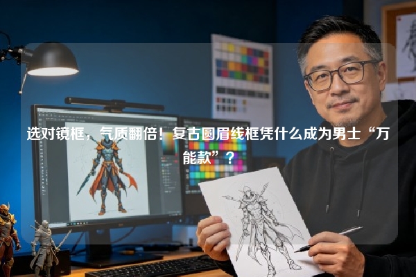 选对镜框，气质翻倍！复古圆眉线框凭什么成为男士“万能款”？