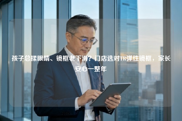孩子总揉眼睛、镜框老下滑？门店选对TR弹性镜框，家长安心一整年