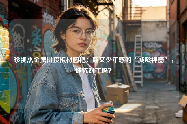 珍视杰金属拼接板材圆框：斯文少年感的“减龄神器”，你选对了吗？