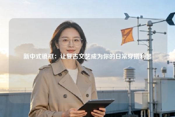 新中式镜框：让复古文艺成为你的日常穿搭利器
