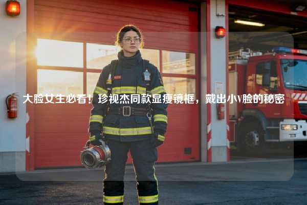 大脸女生必看！珍视杰同款显瘦镜框，戴出小V脸的秘密