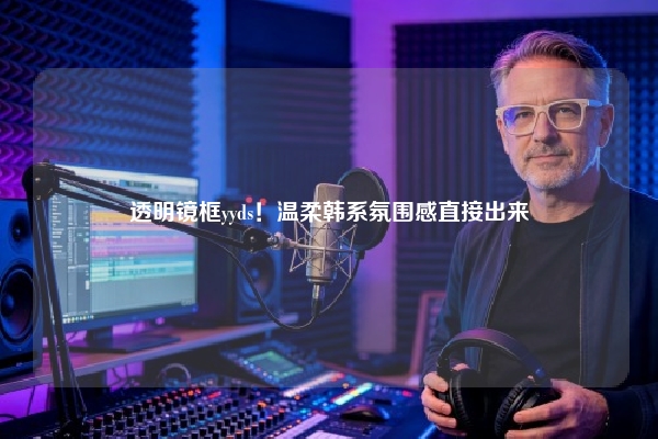 透明镜框yyds！温柔韩系氛围感直接出来