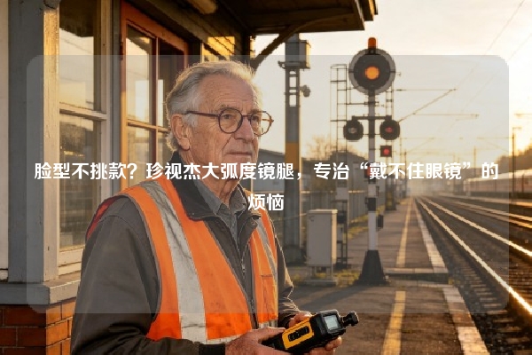 脸型不挑款？珍视杰大弧度镜腿，专治“戴不住眼镜”的烦恼